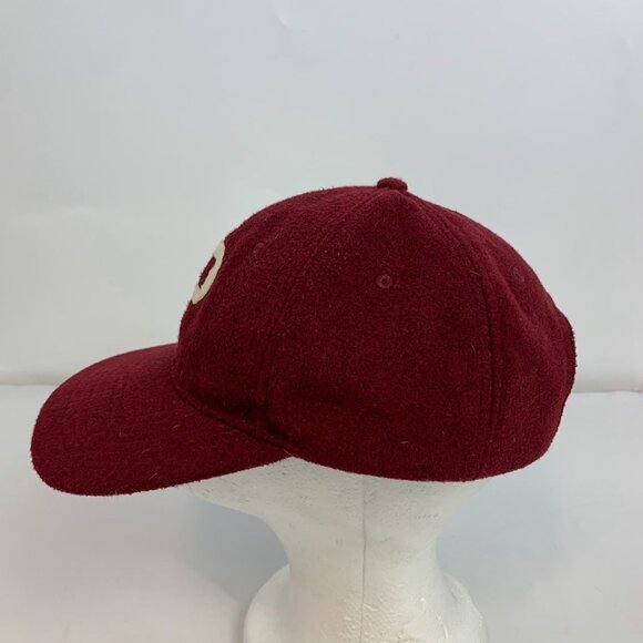 Portland Gear Mens “P” Oregon Map Wool Blend Leather Strapback Hat Cap‎ - Picture 2 of 7